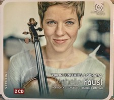 Isabelle Faust – Beethoven, Schubert, Bartók, Martinů – Violin Concertos & Sonat picture