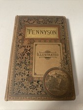 1886 ALFRED TENNYSON THE COMPLETE POETICAL WORKS POET LAUREATE Illustrated picture