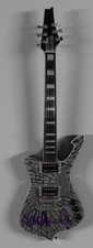 Paul Stanley KISS JSA Autograph Signed Mini Guitar Axe Heaven Iceman picture
