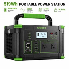 NEW 500W 519Wh Battery Portable Power Station for Outdoor Camping Power Supply picture
