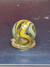 Fine Early JABO marble With ox BLOOD & Loaded Green Aventurine Beautiful .69” picture