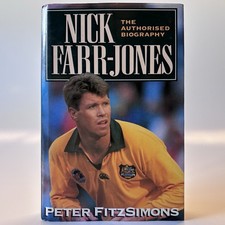 SIGNED Nick Farr-Jones Peter FitzSimons 1993 Hardcover Rugby Union Wallabies picture