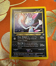 Nintendo Sneasel 25/111 Neo Genesis Rare Unlimited Regular EN 60 HP 2000 picture