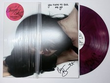 NESSA BARRETT Signed ON COVER Tough Love LP Exclusive Cherry Venom Vinyl Record picture
