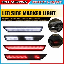 4-40x Dynamic Sequential Front Rear LED Side Marker Light For 10-14 Ford Mustang picture