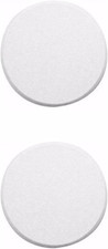 White round Door Knob Wall Shield Self Adhesive Protector (3