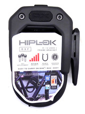 Hiplok DX U-Lock w/ Frame Clip Bike Lock Black picture