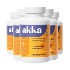 5-Pack AKKA 300 Liver Detox Supports - Cleanse Healthy Liver Detox- Premium Caps picture