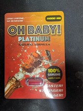 Oh Baby 24 count male enhancerr stamina libido platinum picture