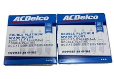ACDelco 41-962 Double Platinum Spark Plugs, GM 19299585, (8 SPARK PLUGS) picture