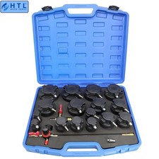 Turbo Pressure System Leakage Tester Kit 19pc For Cooling Emissions Exhaust Pipe picture