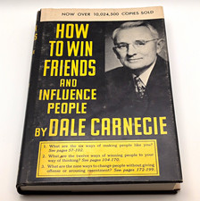 VINTAGE 1952 How to Win Friends and Influence People Dale Carnegie Hardcover picture