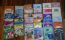 Vintage Sheet Music Lot 1920s 1930s 1940s Popular Songs Piano 30+ Pieces picture