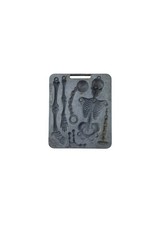 Vintage 1966 Mattel Thing-Maker Fright Factory SKELETON Halloween Mold Plate picture