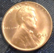 1944 S Wheat Cent BU Gem Brilliant UNCIRCULATED RED WWll Harder Date PICK a SET picture