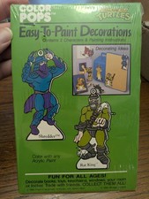 Vintage Teenage Mutant Ninja Turtles Color Pops Easy To Paint Decorations picture