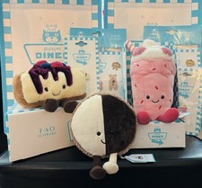 JELLYCAT Crember Cheesecake Bubecca Milkshake Nibblechip Cookie NYC Authentic picture
