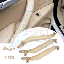 3PCS Beige Inner Door Inside Pull Handle Support For BMW F15 F16 F85 F86 X5 X6 picture