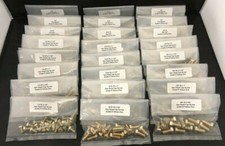 980pcs ASSORTMENT- GRADE 8 BOLT, NUT, WASHER, & LOCK WASHER 1/4” 5/16” 3/8” picture