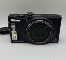 Nikon COOLPIX S8200 Digital Camera and Case | 16.1MP | TESTED EEXTRA BATTERY picture