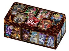 Yugioh x1 25TH ANNIVERSARY TIN DUELING HEROES FACTORY SEALED SHIPS TODAY picture