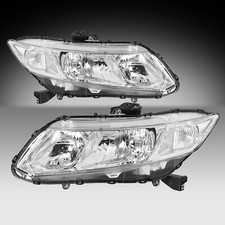 For 2012-2015 Honda Civic Sedan 12-13 Coupe Chrome Clear Headlights Assembly picture