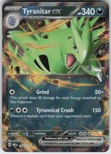Tyranitar ex 064/131 Double Rare Prismatic Evolutions Near Mint picture