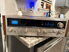 Pioneer SX-626 Stereo Receiver Model SX-626 AM/FM Wood Case Silver Face picture