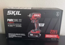 SKIL PWRCore 20V Brushless Compact Impact Wrench Drill Kit | BRAND NEW picture