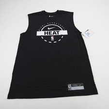 Miami Heat Nike NBA Authentics Dri-Fit Sleeveless Shirt Men's Multiple Sizes picture