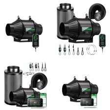 VIVOSUN AeroZesh T4/T6/T8 Inline Duct Fan Smart Ventilation System For Grow Tent picture