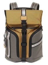 NWOT Tumi Alpha Bravo Logistics Backpack In Golden Brown. Never Used MSRP:$525 picture