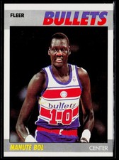 1987-88 Fleer #13 Manute Bol picture