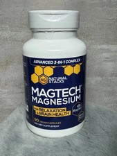 Natural Stacks MagTech Magnesium 90 Vegan Capsules picture