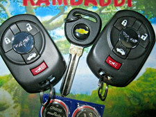 2x New OEM 05-07 Corvette Remote Fob Transmitter 10372541 10372542 M3N65981403 picture
