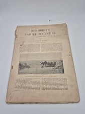 Demorest's Family Magazine November 1897 Original Antique Fashion History picture