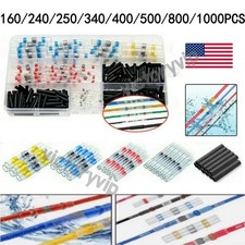 160/1000PCS Waterproof Solder Seal Wire Connectors -Heat Shrink Connectors Kit picture