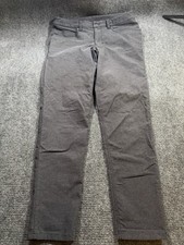 Lululemon Pants Mens 32x31 Gray Cotton Blend Chino Straight Leg Casual Wear picture