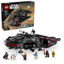Star Wars The Dark Falcon Building Set, Star Wars Toy with 8 Minifigures picture