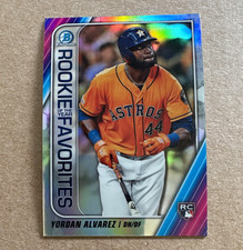 2020 Bowman Chrome Yordan Alvarez Rookie of the Year Favorites #ROYF-YA RC picture