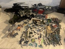 HUGE LOT of Lanard and Chap Mei 37 Figures with Boats, Guns, Accessories, Extras picture