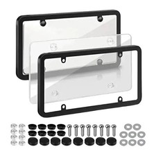 6.3'' Clear Reflective Anti Speed Red Light Toll Camera Stopper License Plate Fr picture
