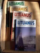 Lituanus Lithuanian Quarterly, 2023 & 2024 (4) issues picture
