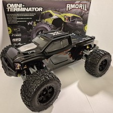 Rlaarlo Omni Terminator V2 Carbon Fiber 1/10 Brushless 4WD RTR 3S Black picture