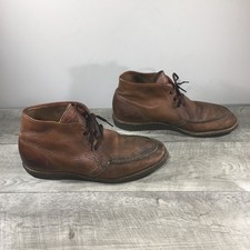 Hudson’s Bay Herter’s Moc Toe Chukka Hiking Hunting Work Boots Size 10 Vintage picture