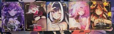 Gamersupps vCard Rising Stars Card Sleeves Lot of 5 picture