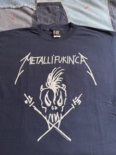 Vintage 1994 Metallica Metalli’fuckin’ca Tour Concert T-Shirt XL Giant Tag Metal picture