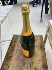 Vtg Veuve Clicquot Ponsardin France Champagne Brut 3L Empty Display Bottle 19.5