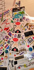 Lot of 100+ Vtg Sticker Sheets-Mrs. Grossman's/SandyLion/Stickapotamus/Disney++ picture