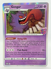 Special Pokemon TCG Indonesia Gengar Gramedia Stamp Promo 126/S-P  picture